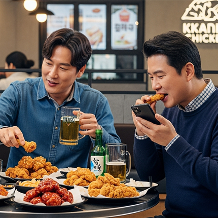 젠슨 황·이재용·정의선 회동 성지순례 필수! 깐부치킨 'AI 깐부 세트' 메뉴, 가격, 그리고 그 의미